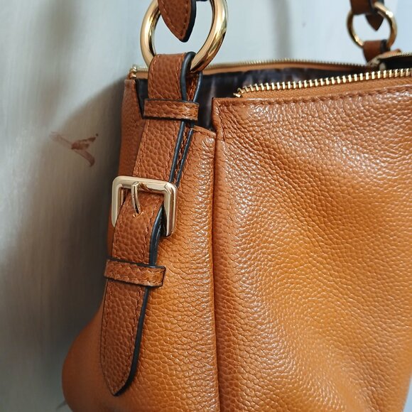 Kattee Classic Leather Satchel - Picture 8 of 9